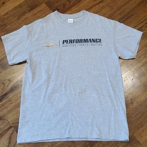 Mens Chevy performance short sleeve tee size M